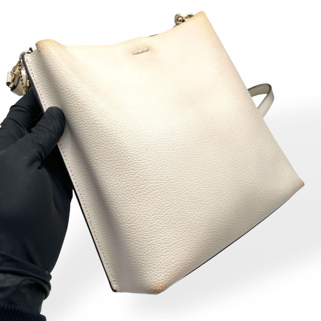 美品 COACH コーチ 2way ショルダーバッグ モリーバケットバッグ22