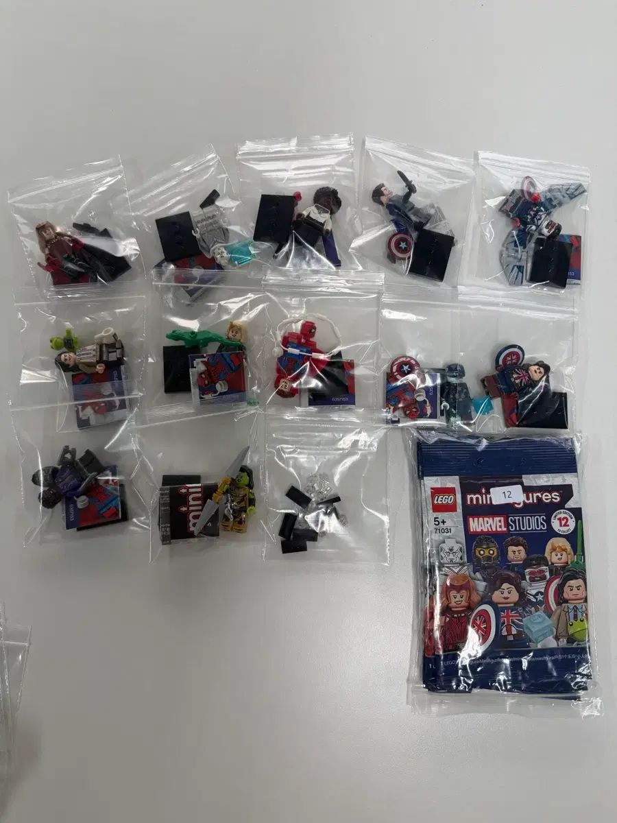 LEGO MARVEL マーベル スタジオ ミニフィギュア 71031 フルセット