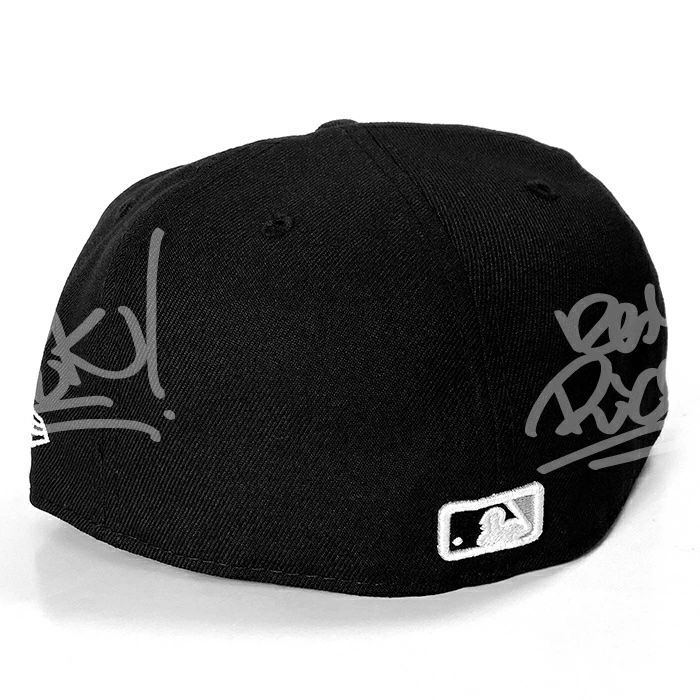 シュプリーム  MLB COLLABO BOX LOGO FITTED CAP 刺繍デザインキャップ メンズ 7.75 シュプリーム MLB COLLABO BOX LOGO FITTED CAP 刺繍デザインキャップ