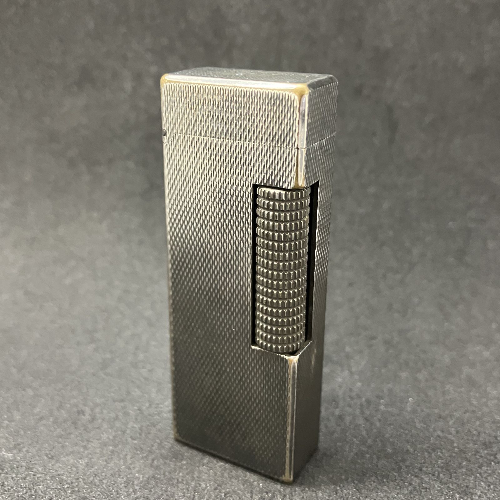 Dunhill ダンヒル ガスライター シルバーカラー 箱付き ダンヒル
