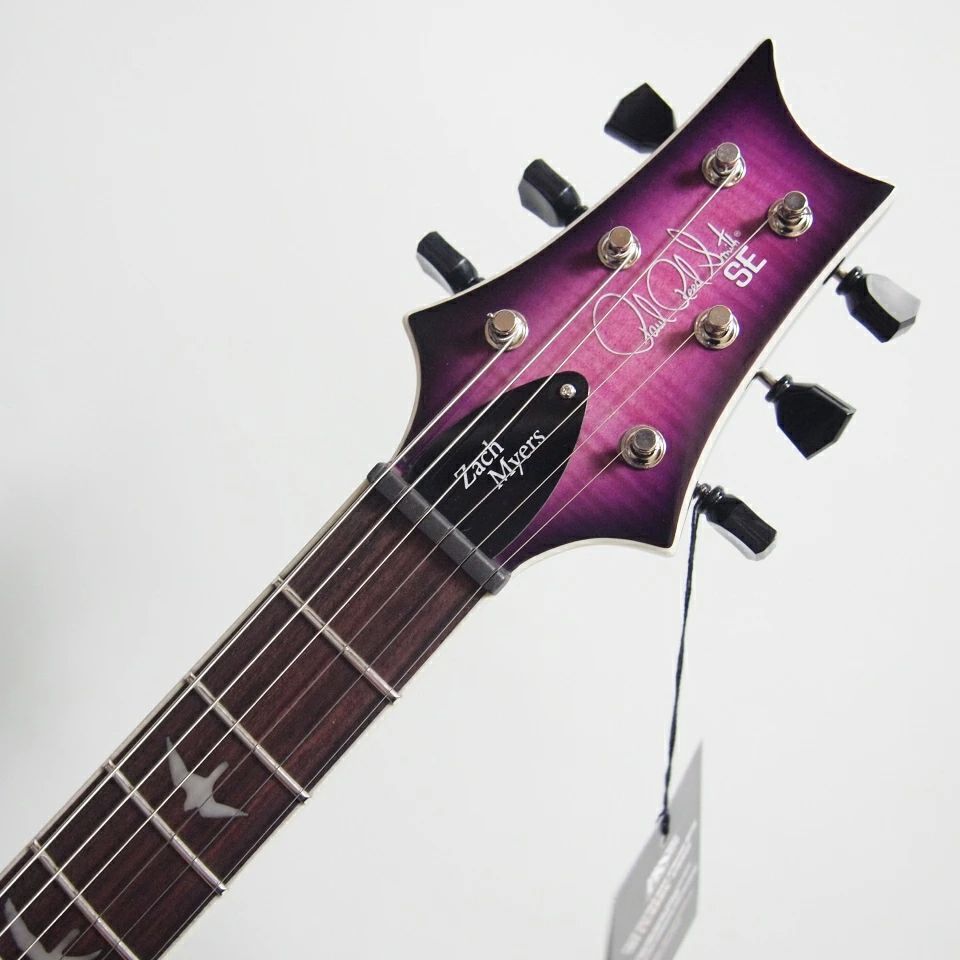 PRS SE Zach Myers Purple Burst 2026 エレキギター 3.07kg ポール