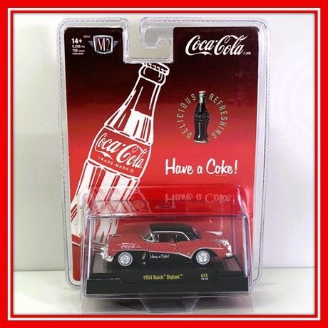 コカ・コーラ ミニカー ビュイック スカイラーク 1/64 1954 CocaCola