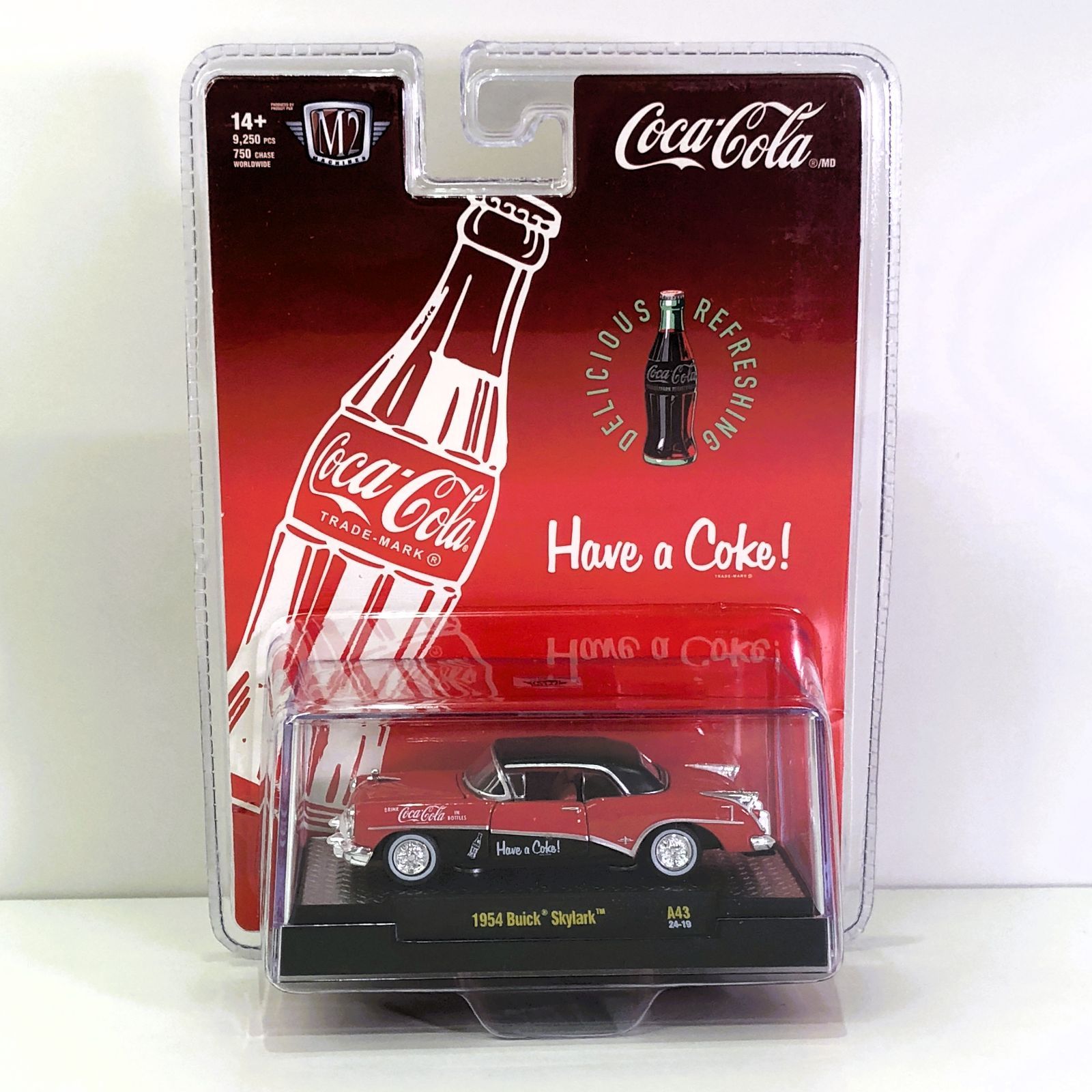 コカ・コーラ ミニカー ビュイック スカイラーク 1/64 1954 CocaCola