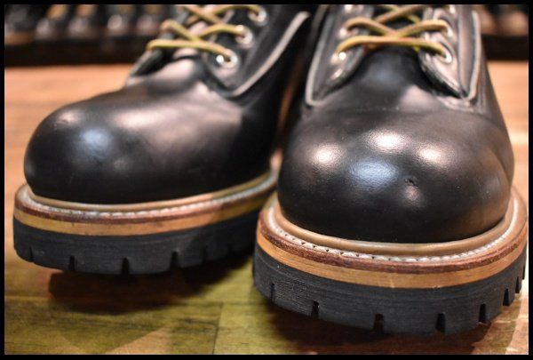 8D 良品 PT91刺繍 98年】レッドウィング 2210 ロガー 黒 ブラック