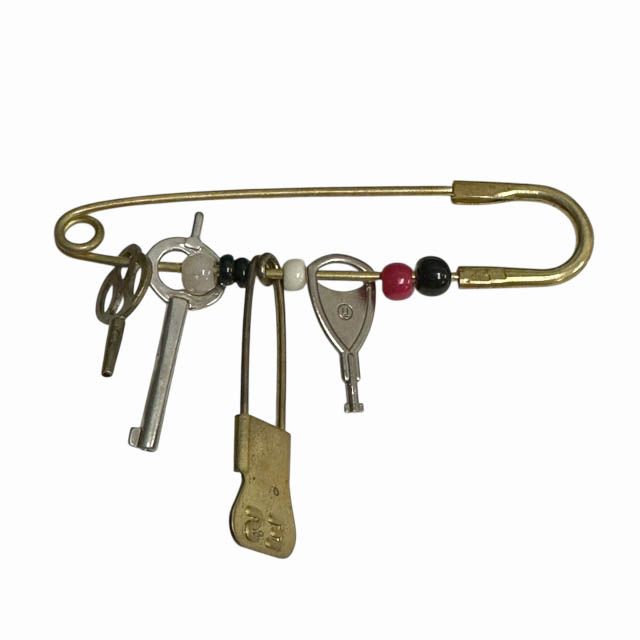 25AW アンダーカバー 安全ピン アクセサリー アンダーカバー UNDERCOVER 25AW decorative safety pin アンティーク