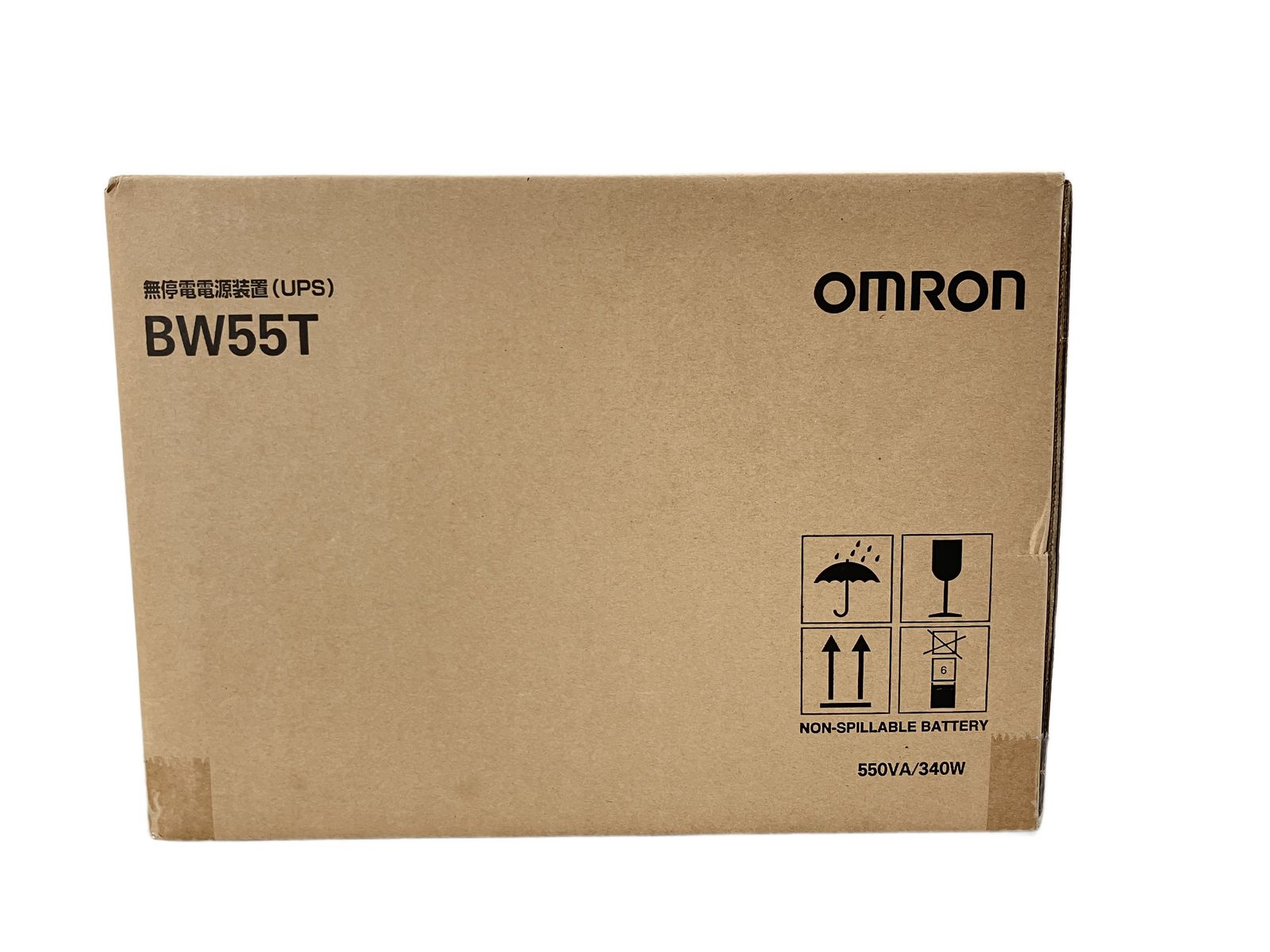 OMRON BW55T オムロン 無停電電源装置 UPS 550VA 340W 未使用 未開封 