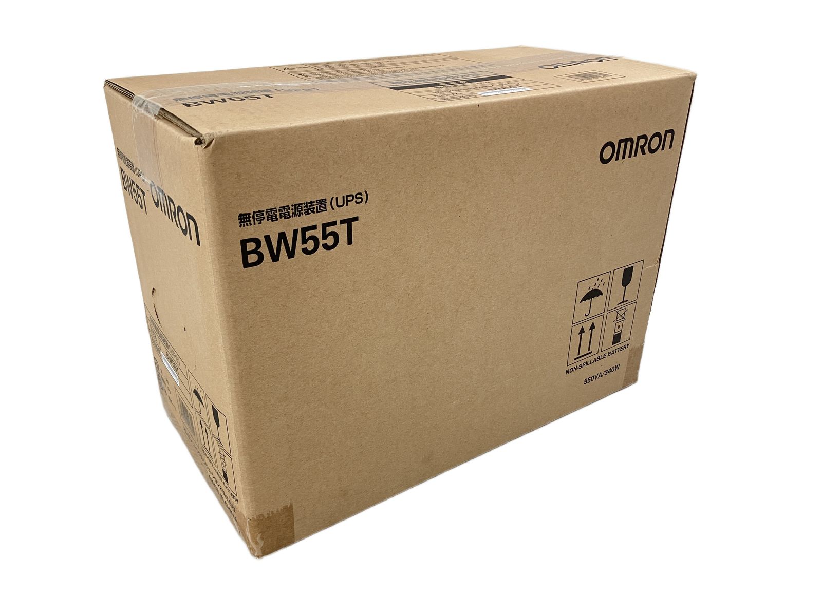 OMRON BW55T オムロン 無停電電源装置 UPS 550VA 340W 未使用 未開封