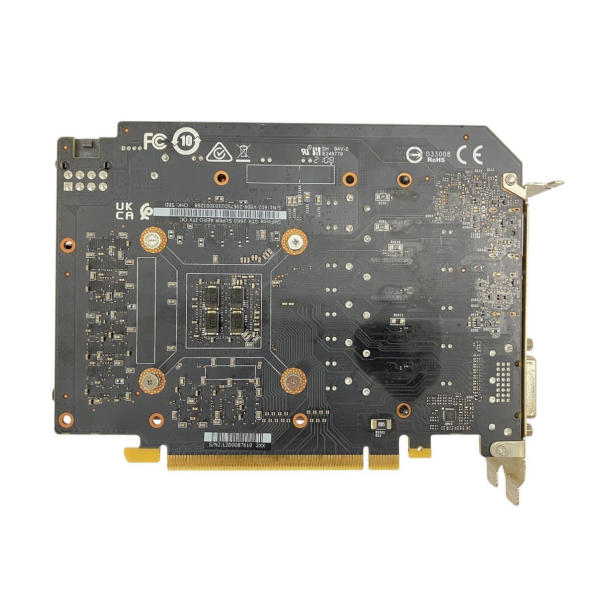 MSI GeForce GTX 1660 SUPER AERO ITX OC 6GB GDDR6 グラフィック