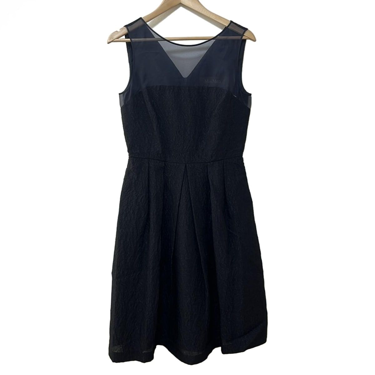 Max Mara(マックスマーラ) ワンピース サイズ42 M レディース - ダーク