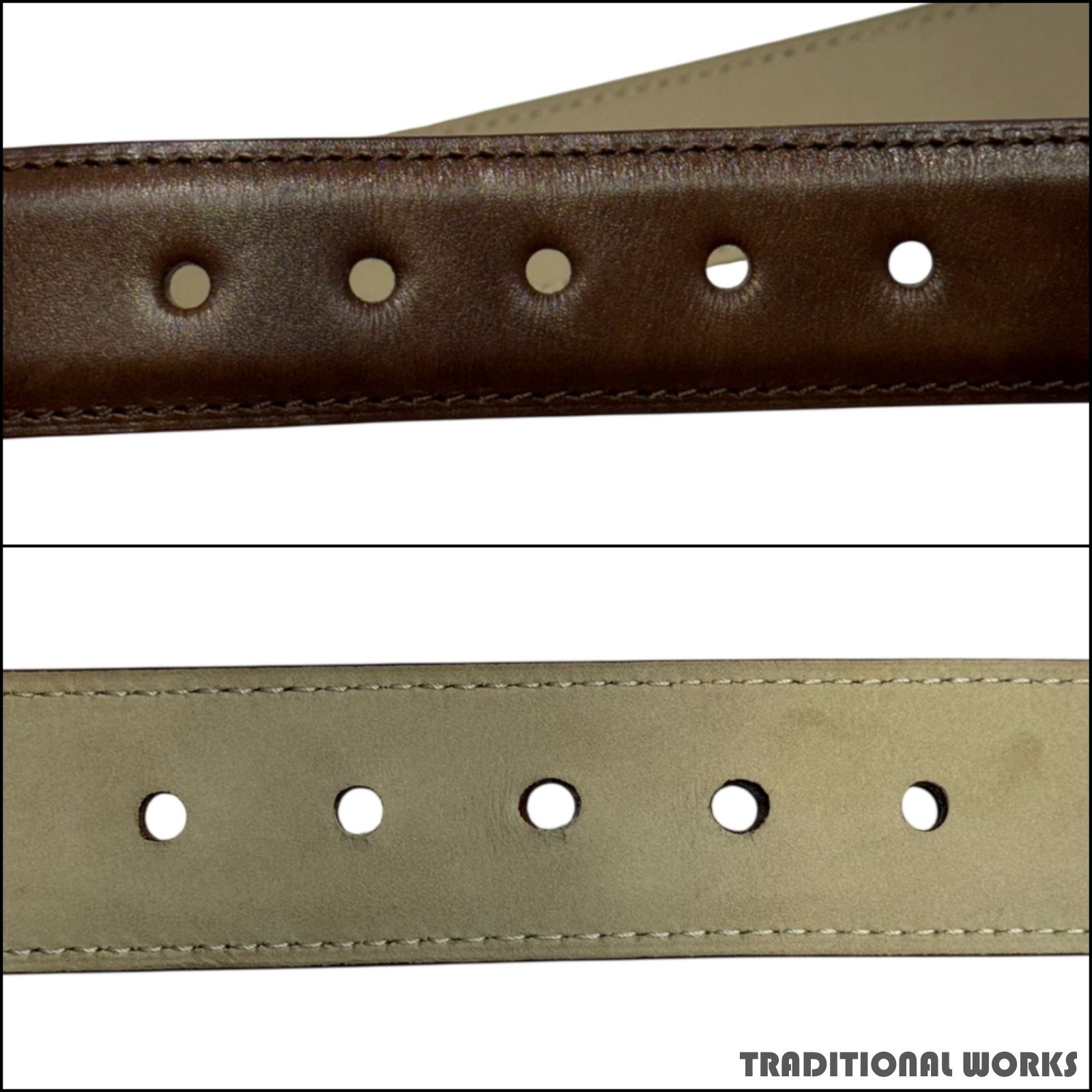 JOHN LOBB ジョンロブ Square 022 Belt 90 レザーベルト スクエア