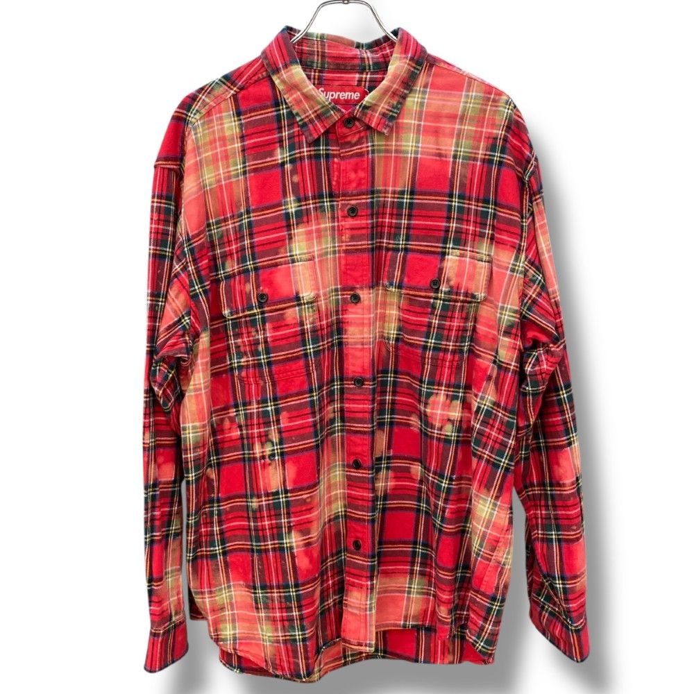 SUPREME 25AW The Exorcist Flannel Shirt XLサイズ レッド - メルカリ