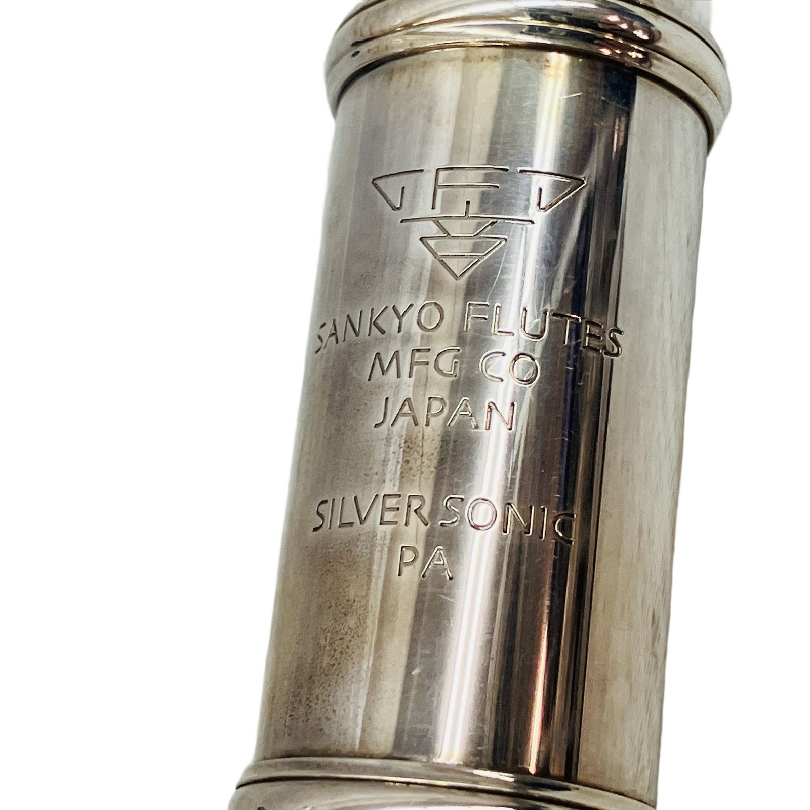 SANKYO SILVER SONIC P.A リングキー NEL ST-2 フルート 925 管楽器