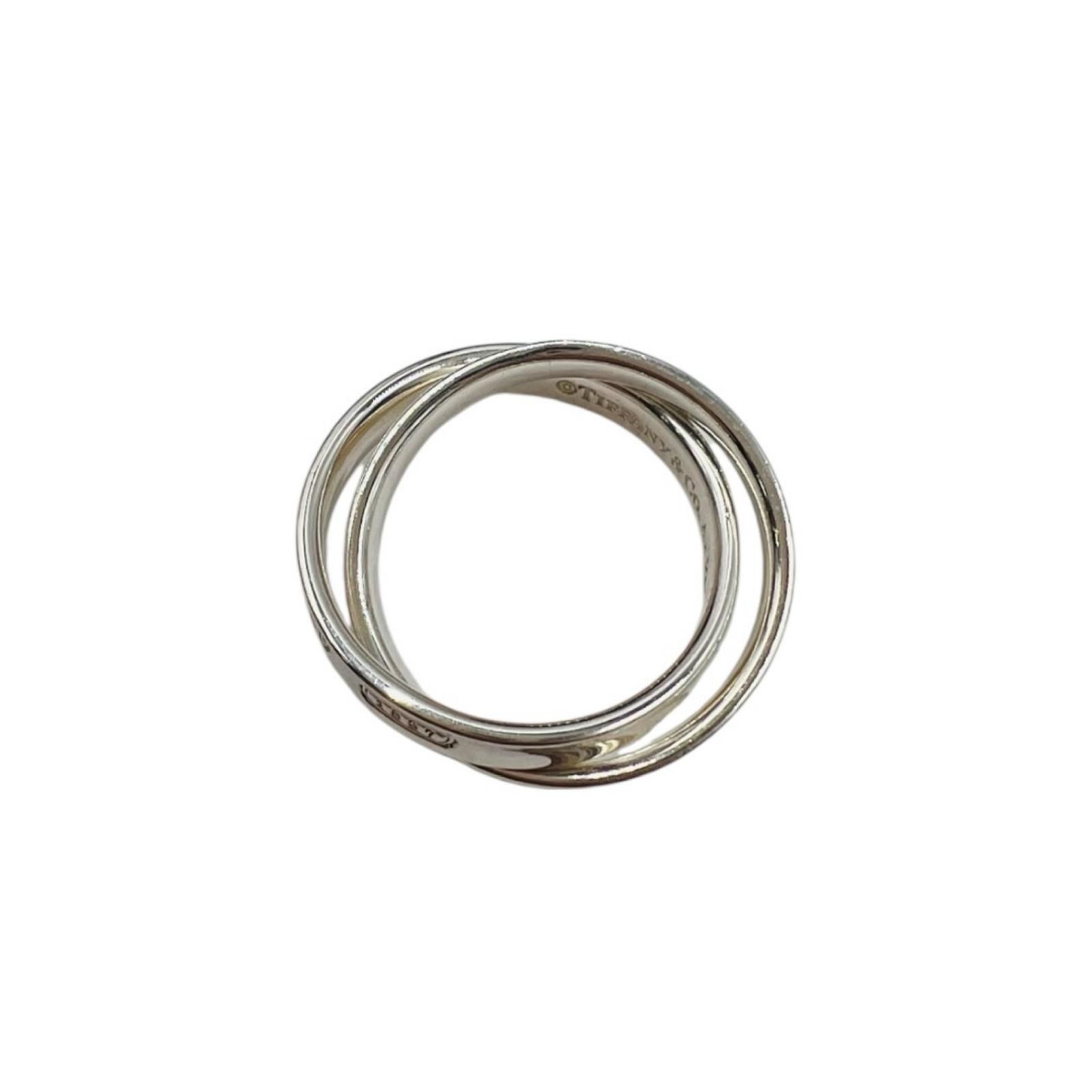 TIFFANY&Co. ティファニー シルバー 1837 ナロー インターロッキング