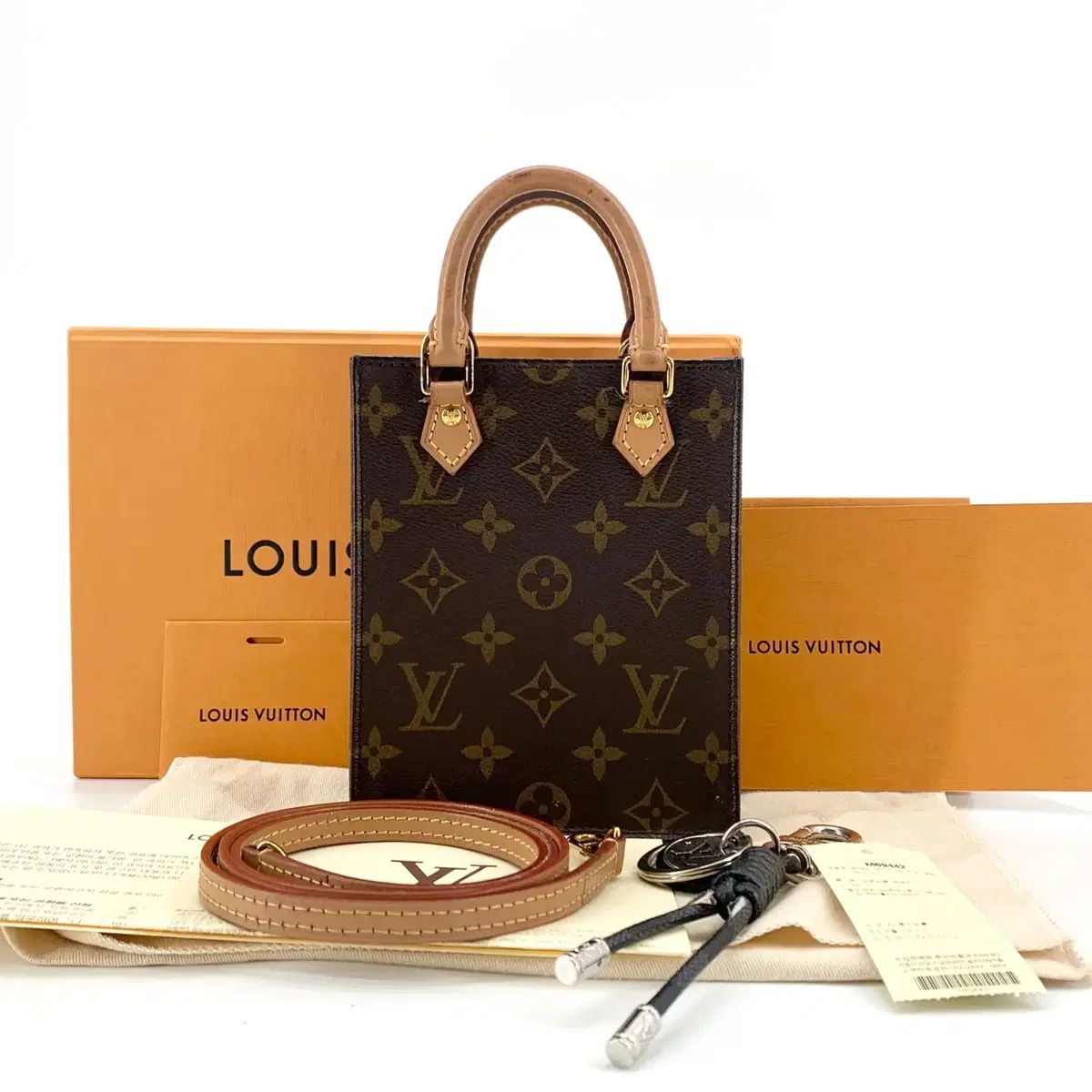 ルイヴィトン モノグラム プチ サックプラ クロスバック M69442 +