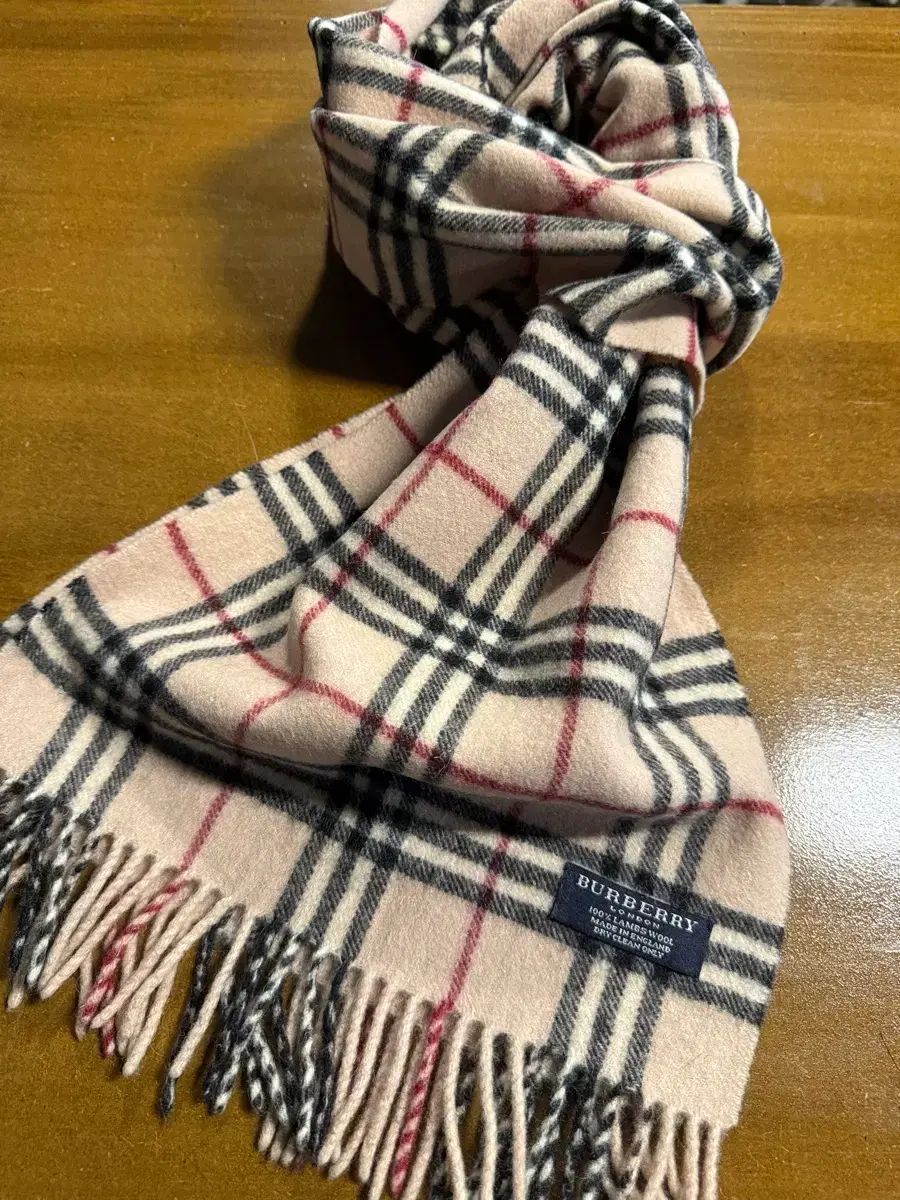 バーバリー BURBERRY ロンドン ノヴァチェック ラムウール マフラー