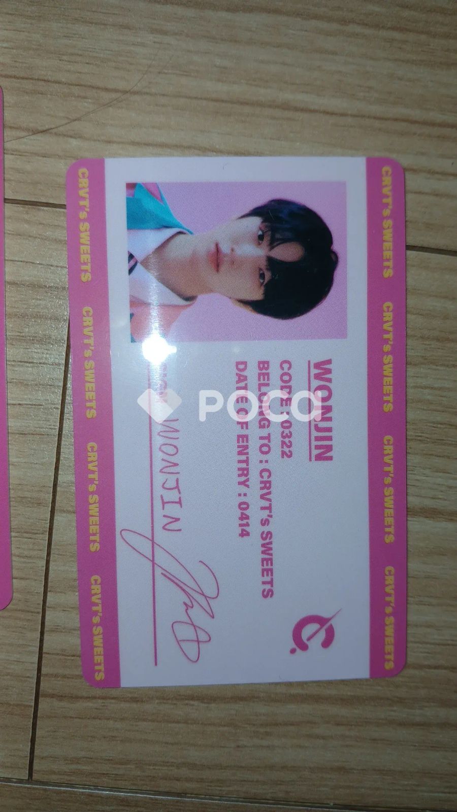 CRAVITY ウォンジン 2023 シーズン・グリーティング : CRVT's SWEETS