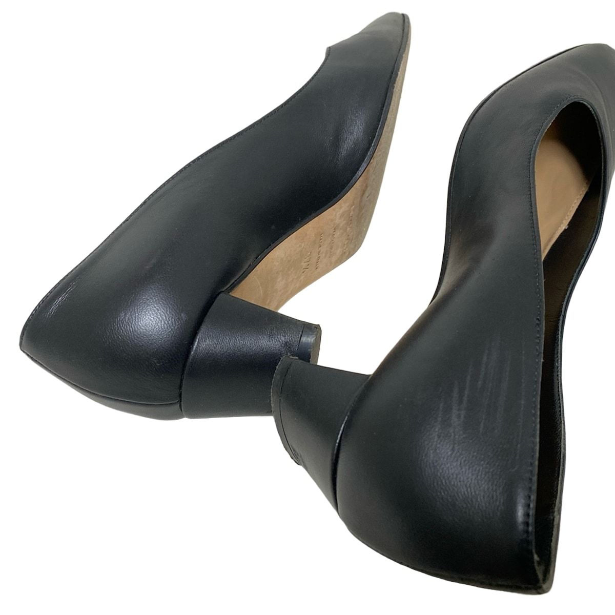 sergio rossi(セルジオロッシ) パンプス 371/2 レディース - 黒 レザー