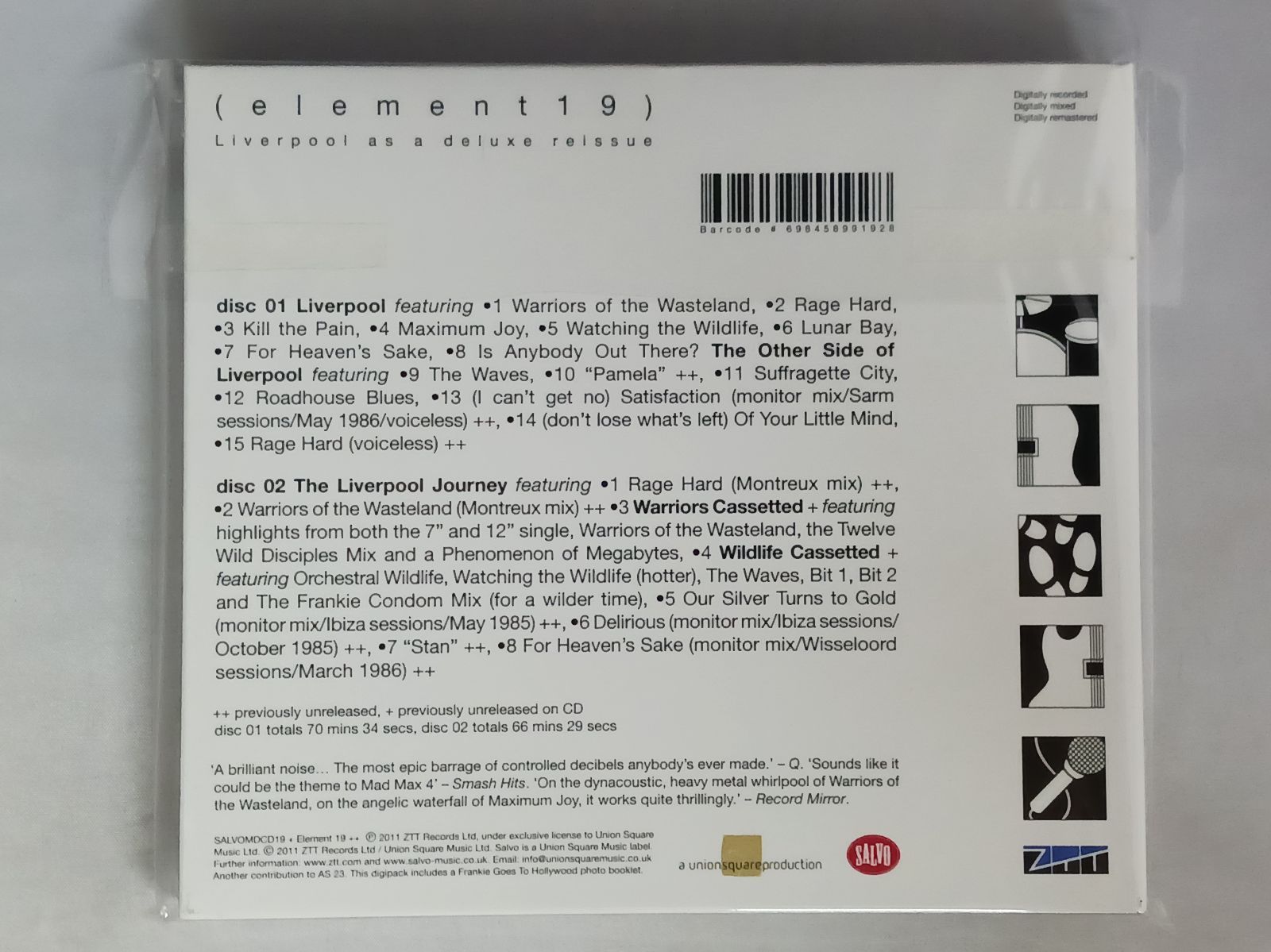 CD フランキー ゴーズ トゥ ハリウッド Liverpool Deluxe Edition 組