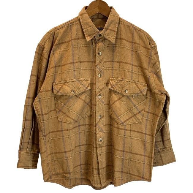 Timberland ネルシャツ チェックシャツ 長袖 トップス レギュラー