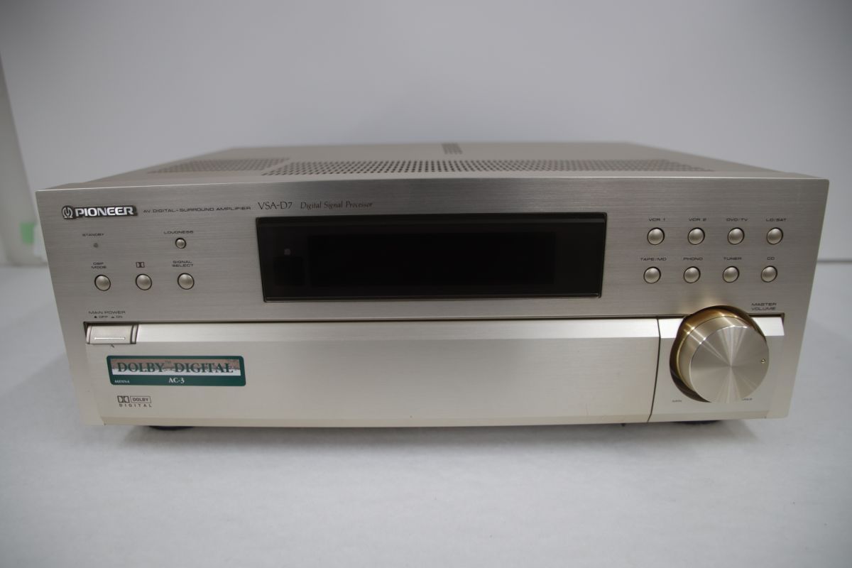 パイオニア VSA-D7 AVアンプ 取説・リモコン有 パイオニア VSA-D7 AV