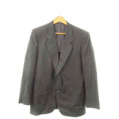 ランバン LANVIN ジャケット グレー 長袖 テーラードカラー /MN5