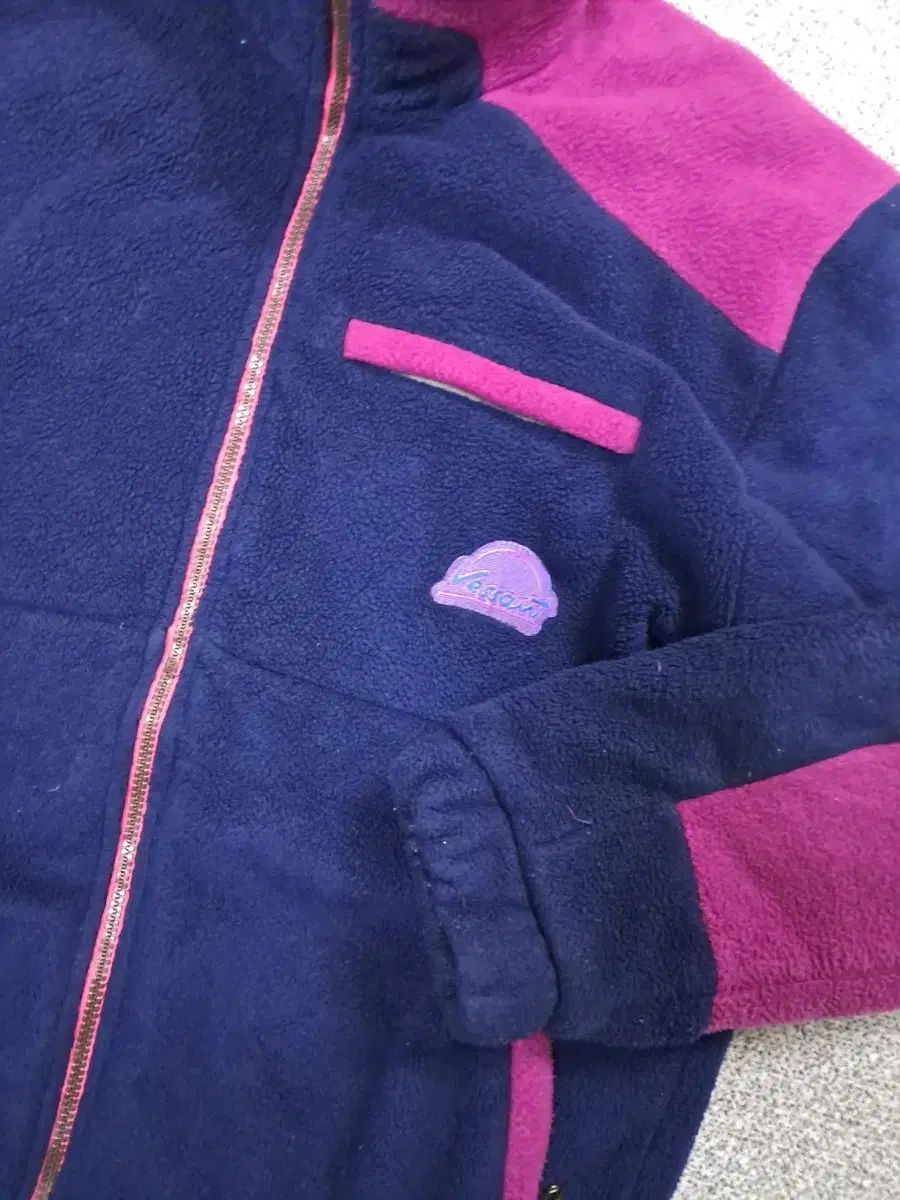 ポリテック90sジャケット ネイビー/ピンク