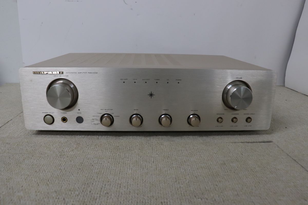 オーディオ機器 Marantz マランツ PM6100SA Pre-main Amp プリメイン 