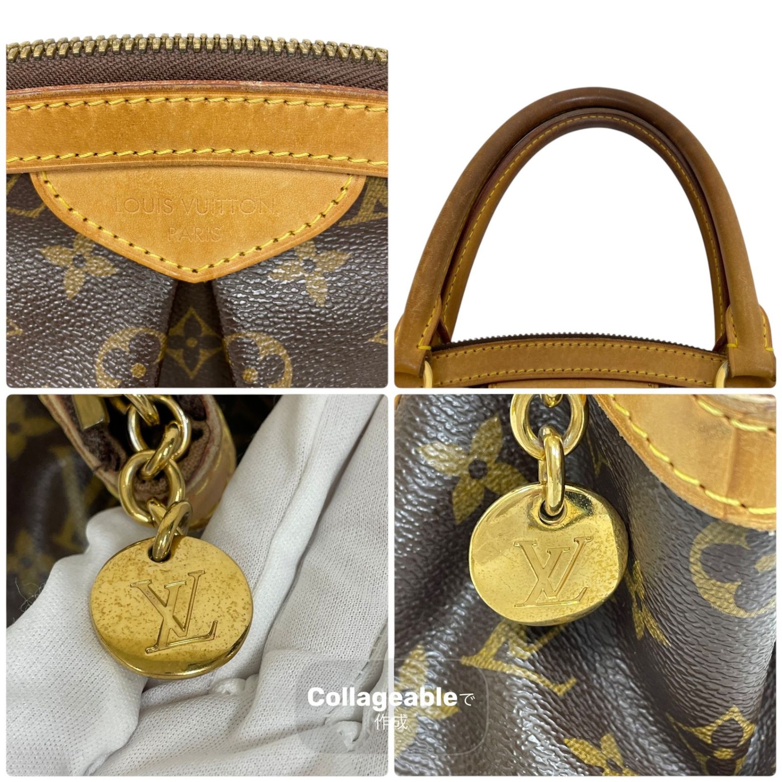Louis Vuittonルイヴィトン　ティヴォリPM モノグラム　ハンドバッグ LOUIS VUITTON ルイヴィトン ハンドバッグ ティヴォリPM モノグラム
