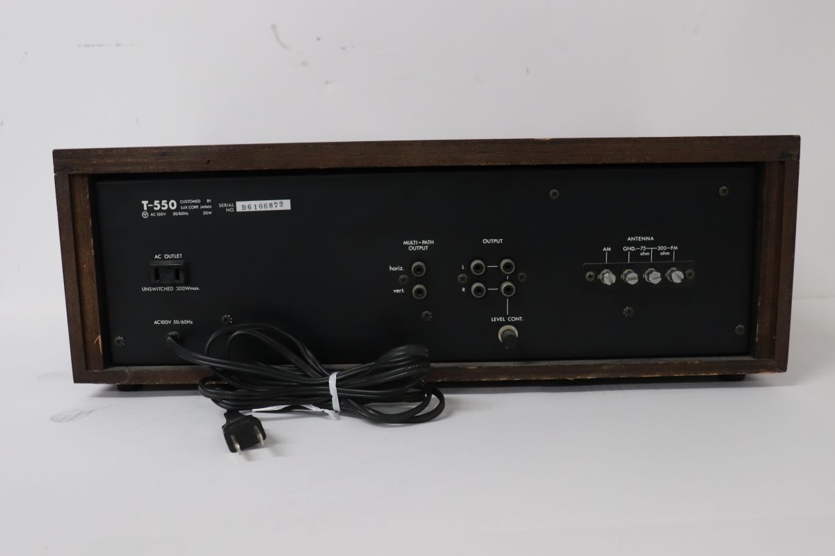 Luxman ラックスマン T550 FM/AMTuner チューナー /07500 - メルカリ