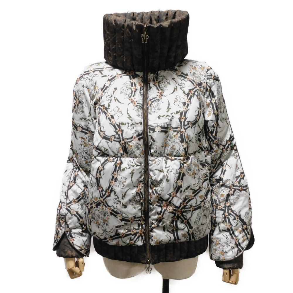 MONCLER モンクレール FIEST GIUBBOTTO 0 ナイロン フラワー 花柄