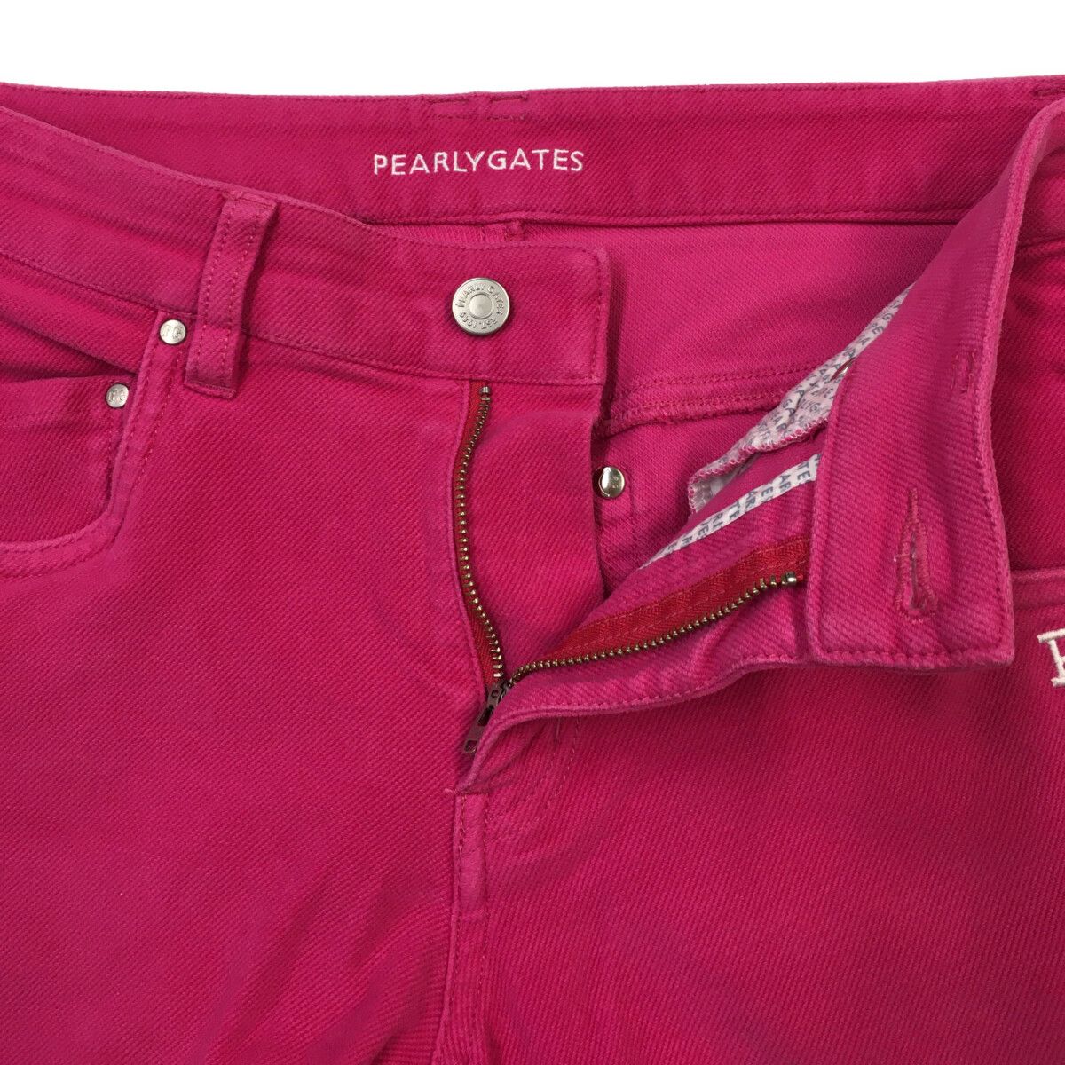 中古 レディース パーリーゲイツ PEARLY GATES パンツ 0(S) ピンク