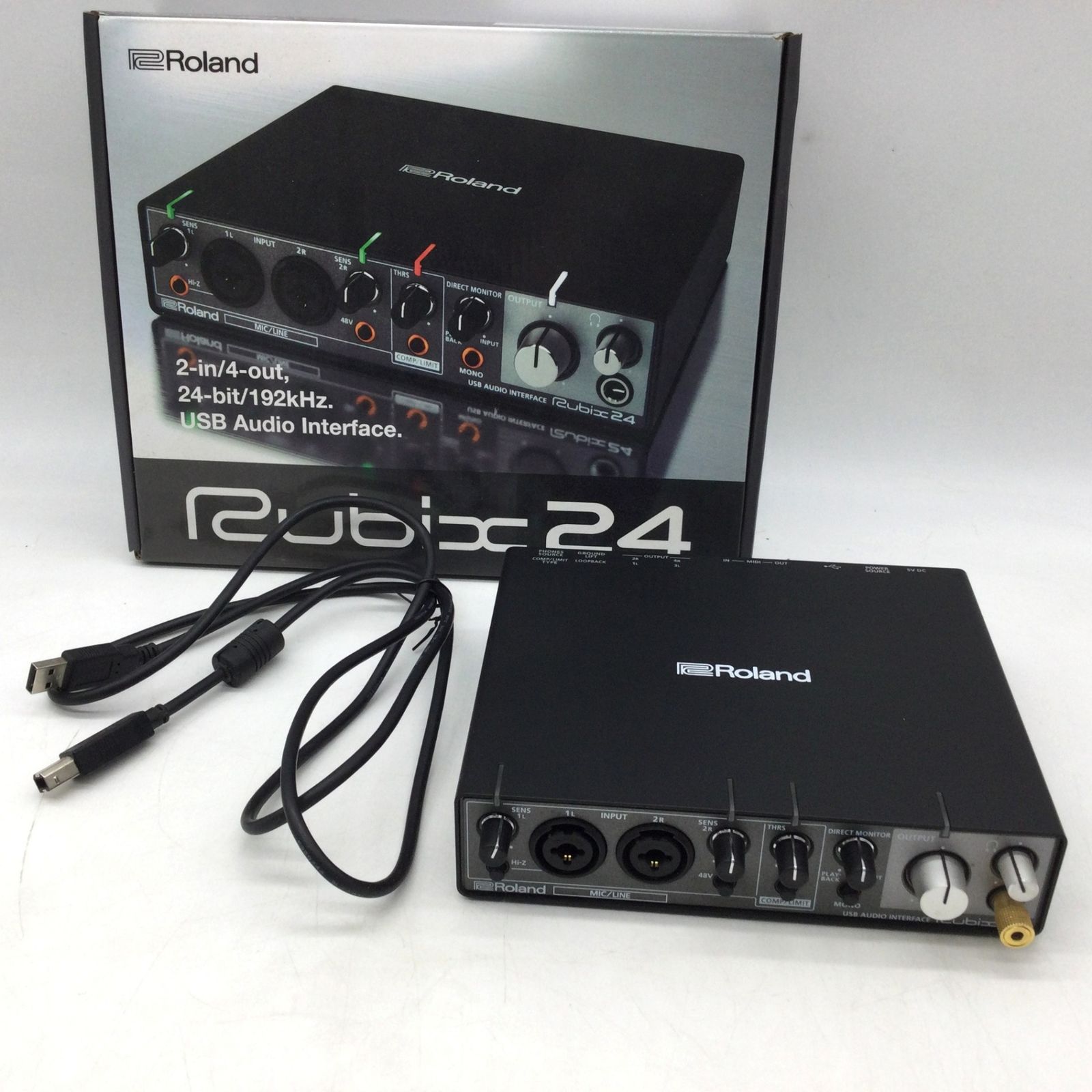 楽器・機材 Roland Rubix24 USBオーディオインターフェイス