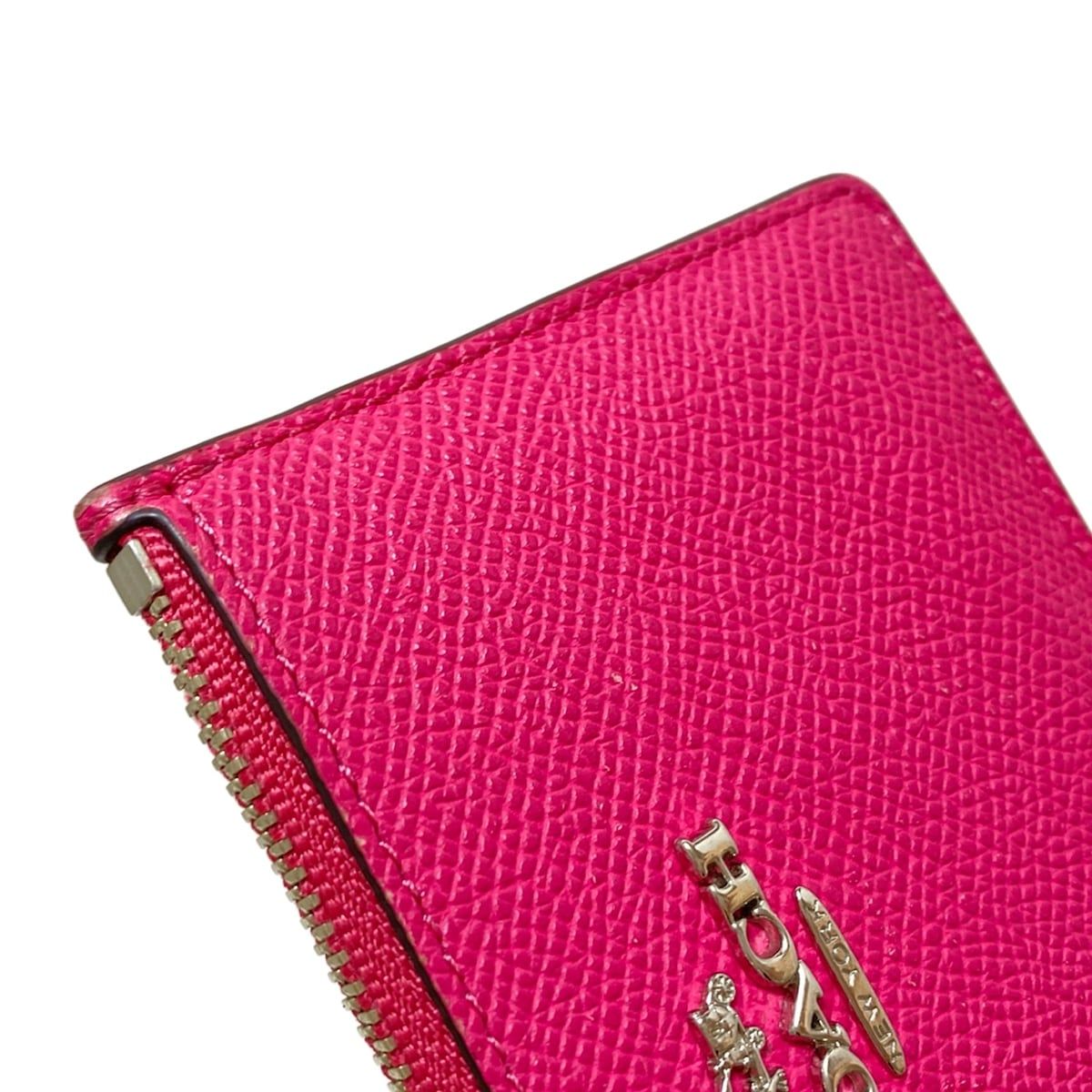 COACH(コーチ) コインケース - 52394 ピンク パスケース付き