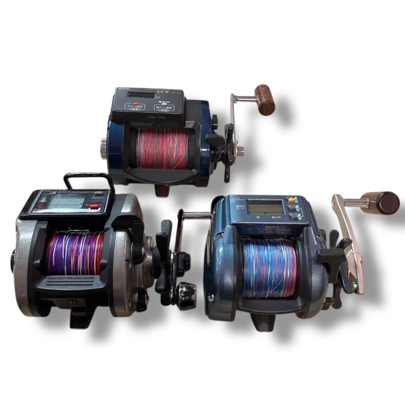  60 251106-585-666 TS 300 Daiwa ダイワ TANA SENSOR GS-30 | SHIMANO シマノ SLS小船2000 RYOBI 棚 XS 700 電動コード まとめ3点 電動リール リール