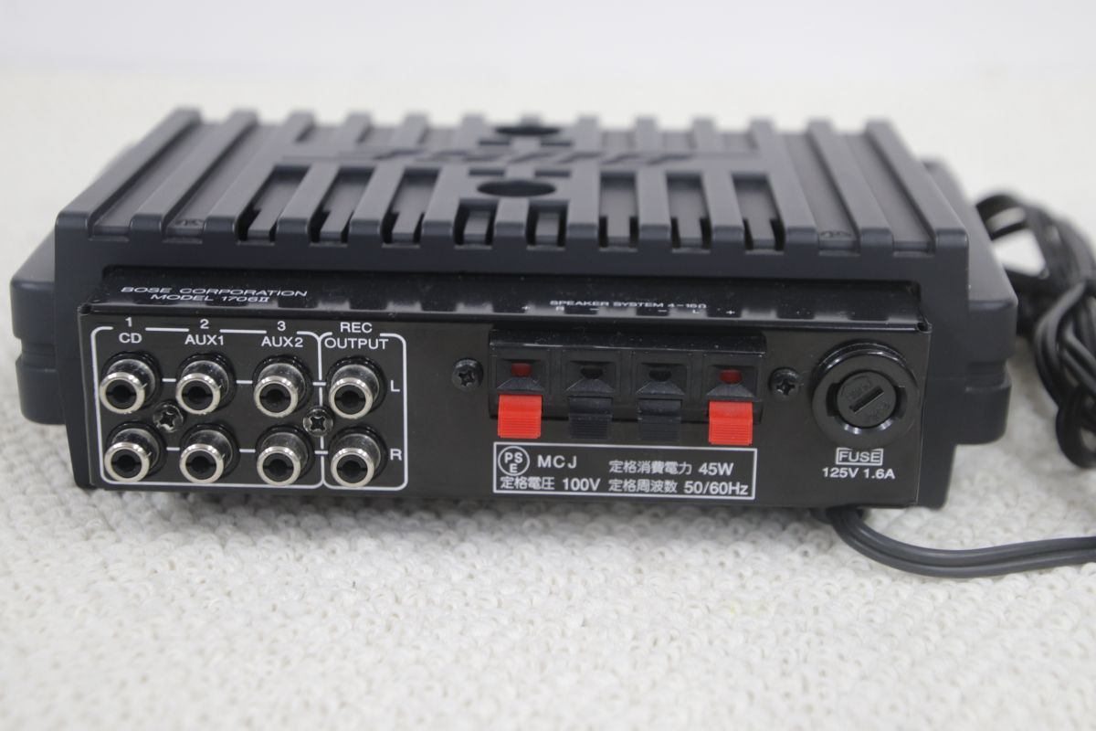 Bose ボーズ 1706II Power Amplifier パワ－アンプ /02700 - メルカリ