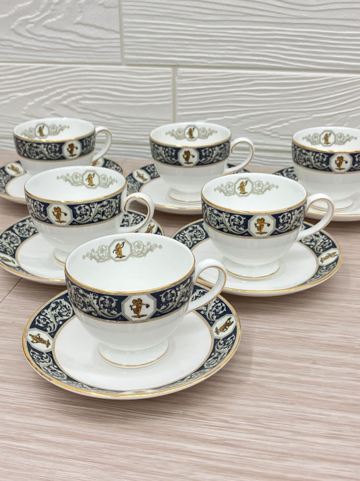 ウェッジウッド パルナシアン カップ ソーサー 6客セット