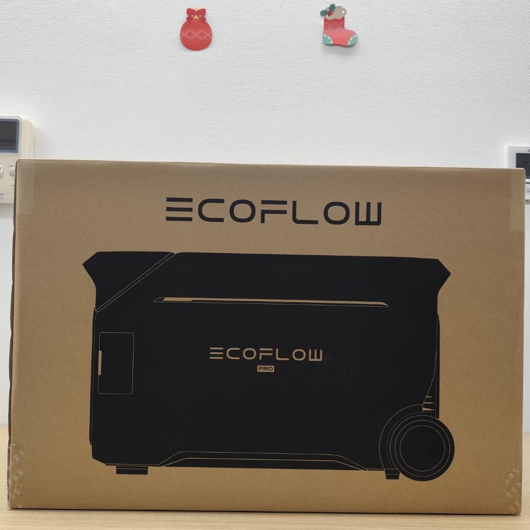 公式認定整備済品】EcoFlow DELTA Pro3 ポータブル電源 4,096Wh 大容量
