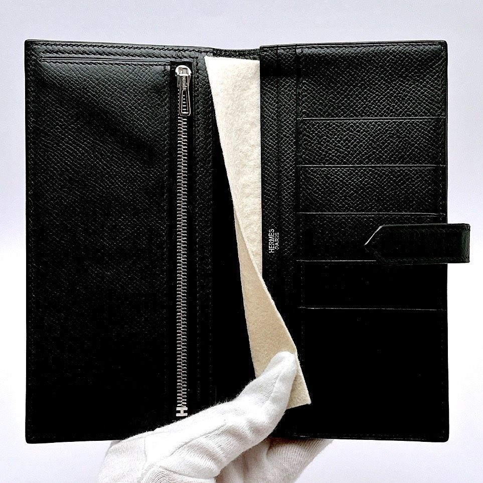 新品同様】エルメス HERMES ベアンスフレ ヴォーエプソン ブラック 黒