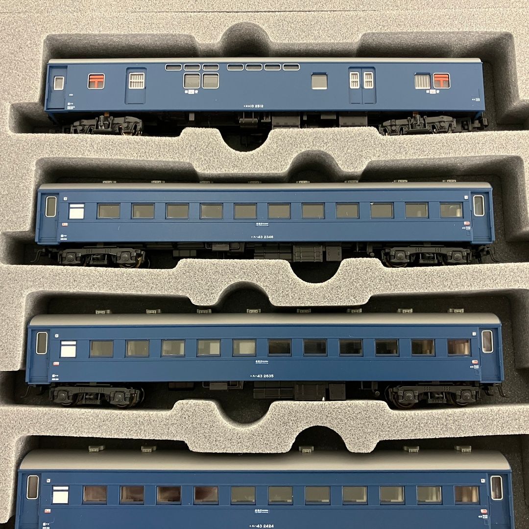  KATO 10-1235 10-1236 43系 夜行急行 八甲田 基本 増結 13両セット 鉄道模型 Nゲージ その他 鉄道玩具