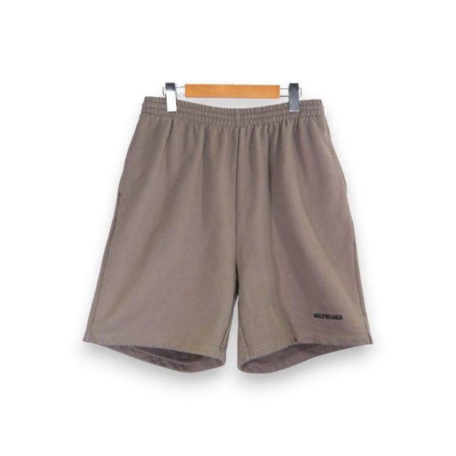 BALENCIAGA SWEAT SHORTS BROWN サイズXXS 674591 バレンシアガ
