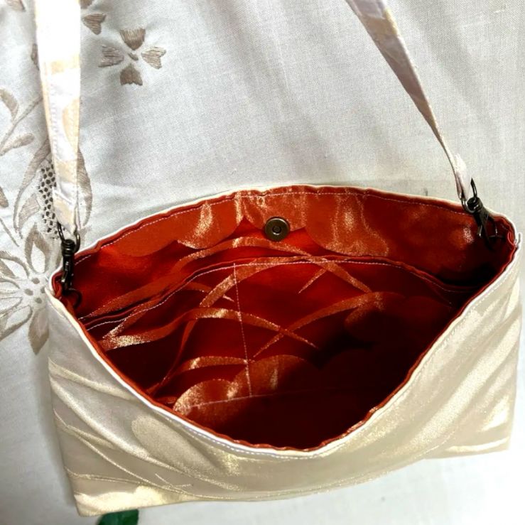 一点物】 帯リメイクバッグ ショルダーバッグ No.100 - メルカリ