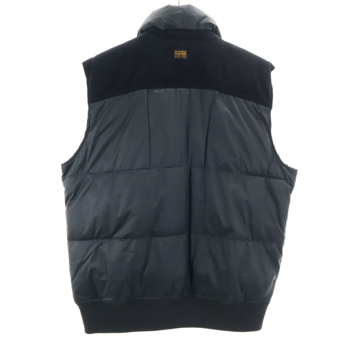 G-STAR RAW ジースターロウ 中綿ベスト L ネイビー系 メンズ 古着 