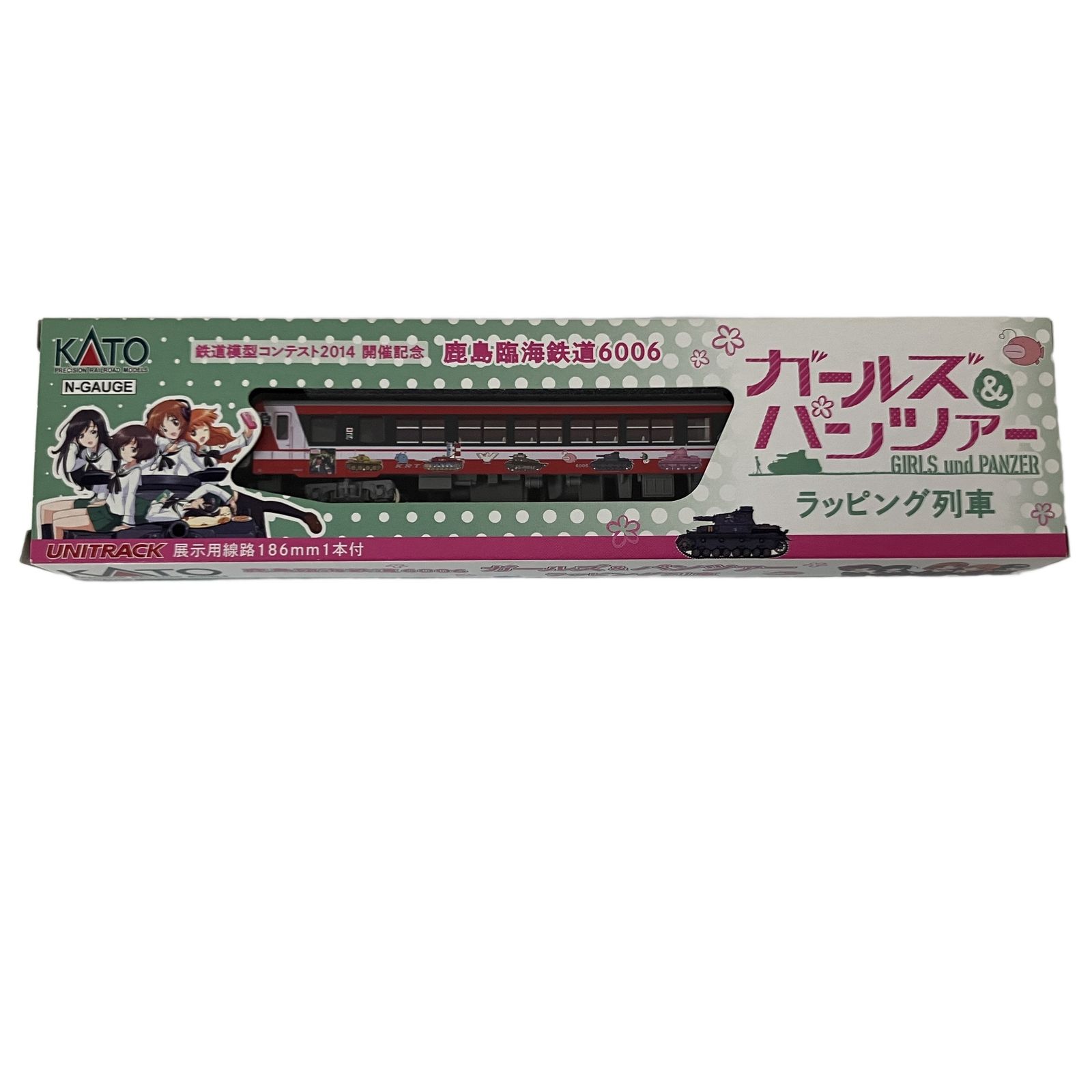 KATO 16001-3 鹿島臨海鉄道 6006 ガールズ&パンツァー仕様 ラッピング