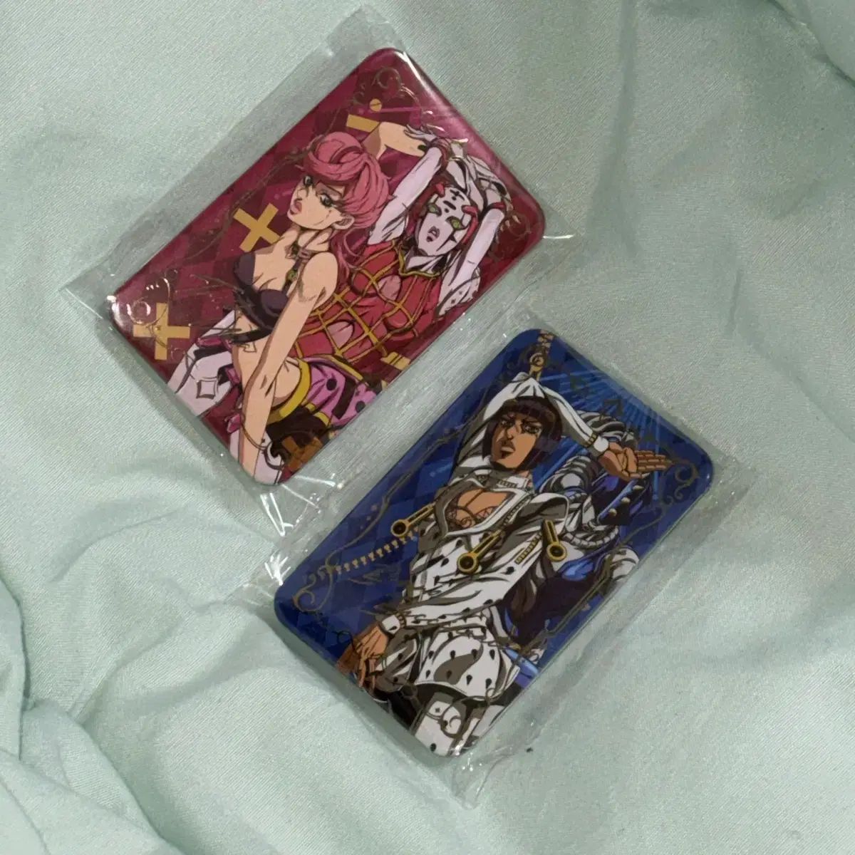 ジョジョの奇妙な冒険 ジョジョ 5分 スクエア 缶バッジ ブチャラティ