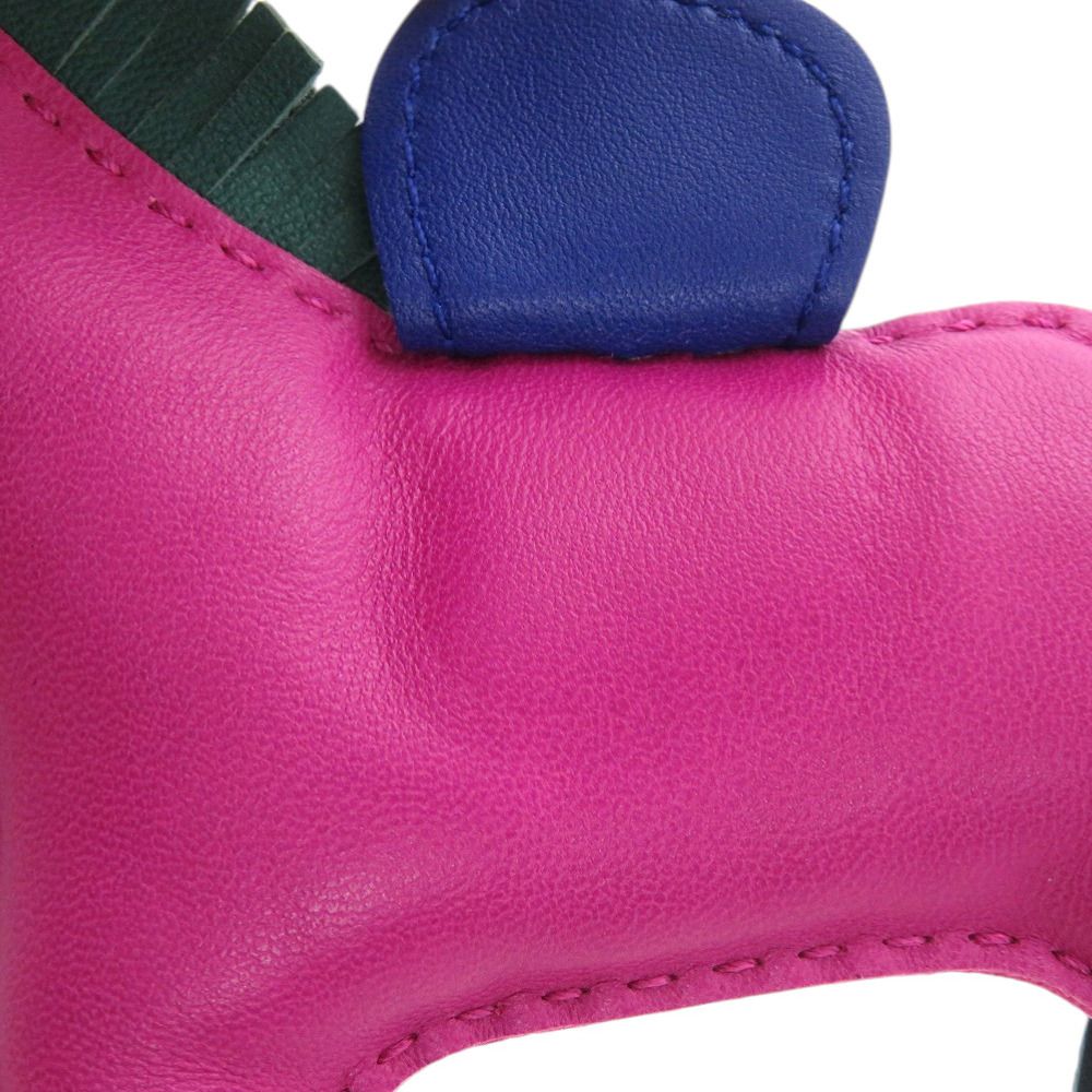 エルメス バッグチャーム ロデオMM アニョーミロ/アニョーミロ ローズ