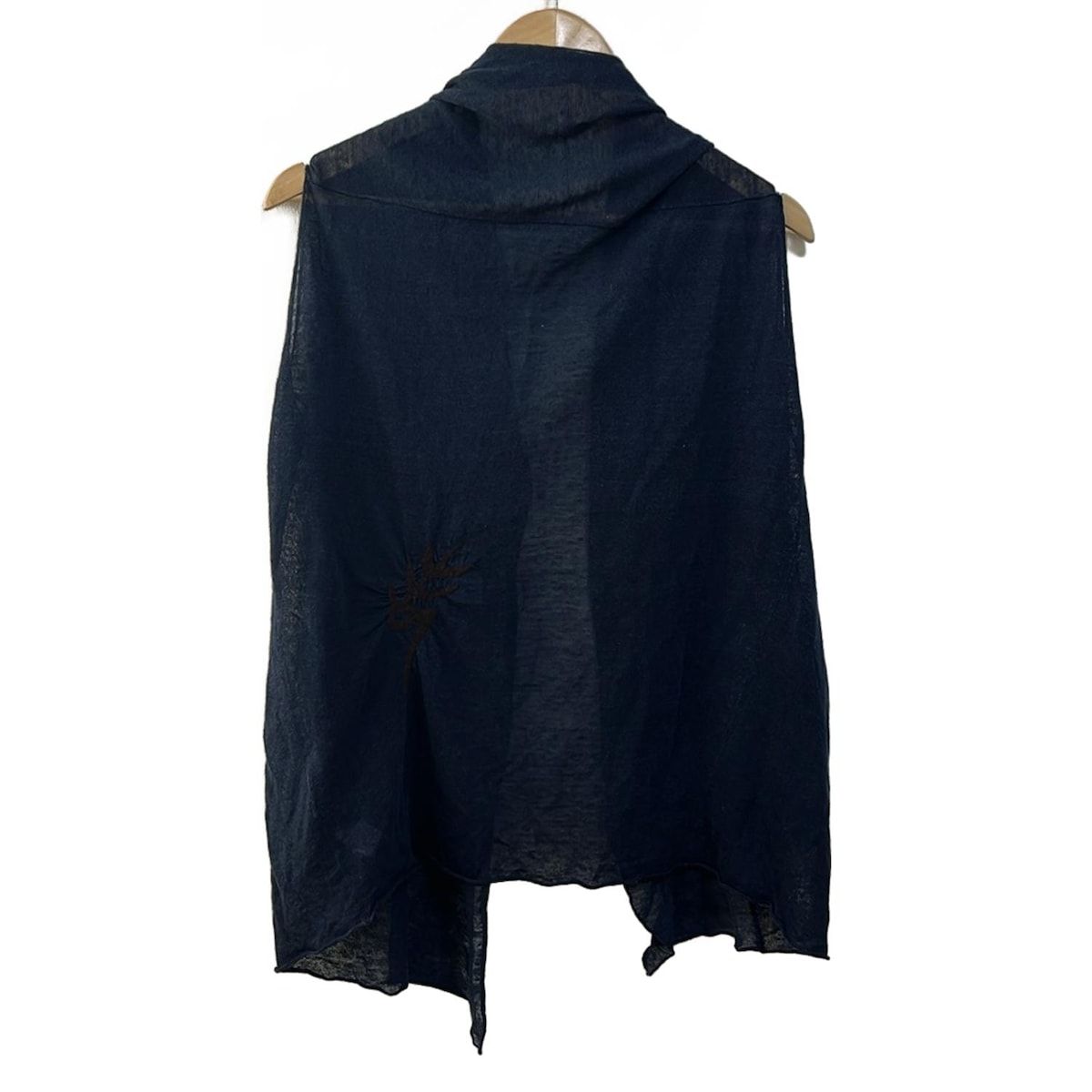 JURGEN LEHL(ヨーガンレール) ベスト レディース - ダークネイビー