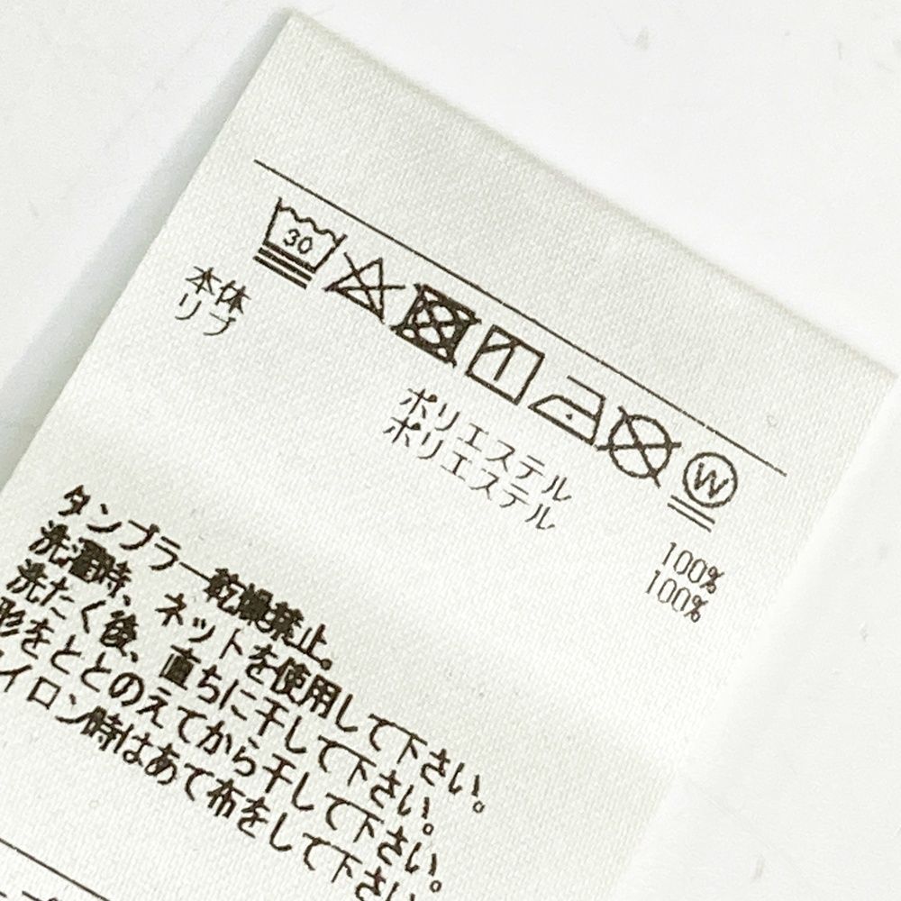 サイズ：S DECEMBERMAY ディセンバーメイ 半袖ポロシャツ ホワイト系