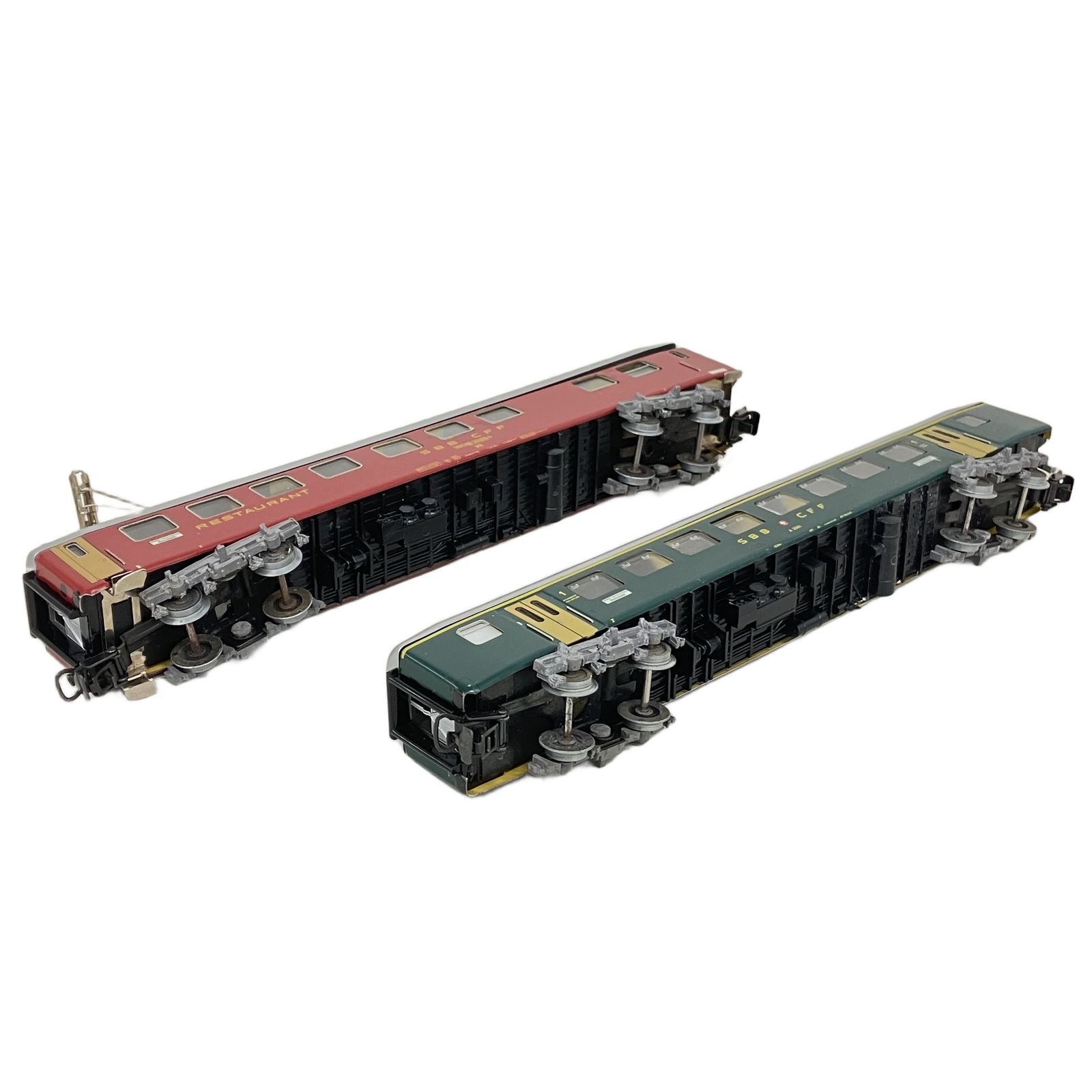 Marklin 4066 4068 スイス連邦鉄道 客車 2両セット HOゲージ 鉄道模型