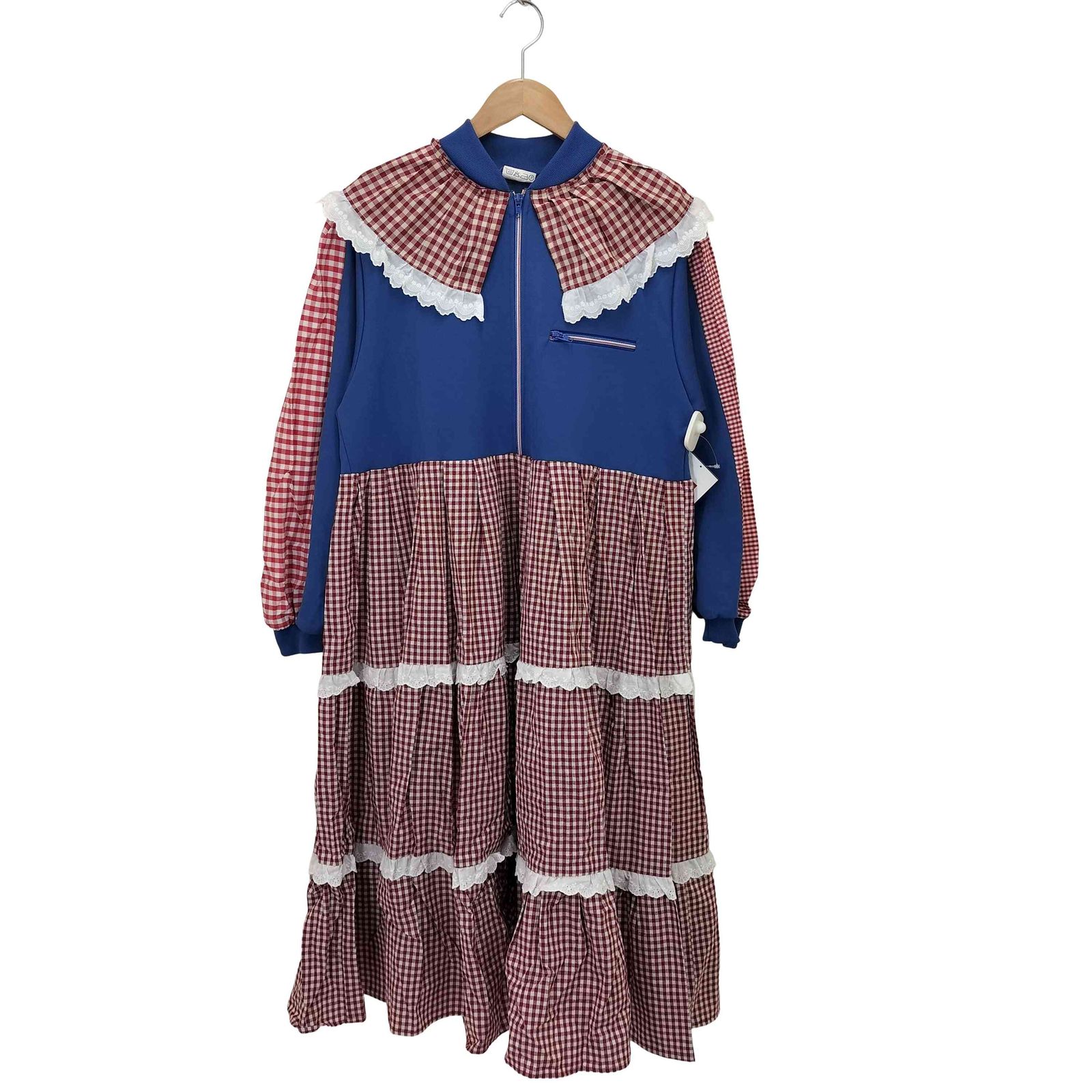 アマチュナル amatunal リメイク ジャージ ギンガムチェック