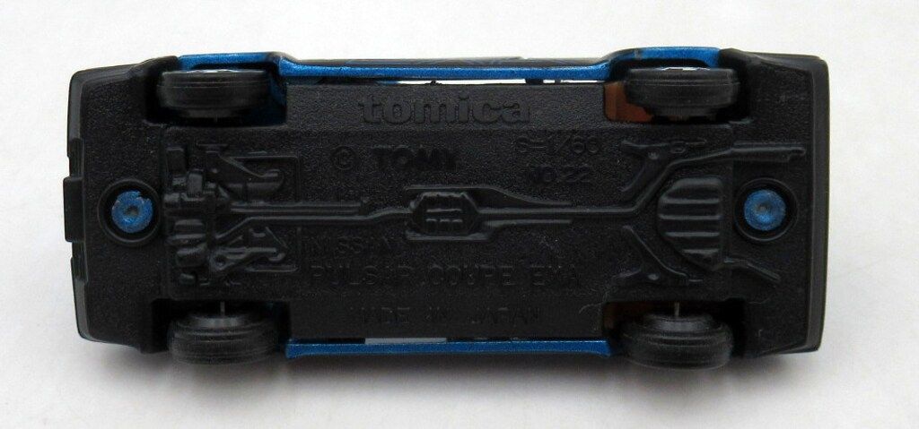 トミー トミカ黒箱/一般輸出 ニッサン パルサー クーペ エクサ/紺 22-3
